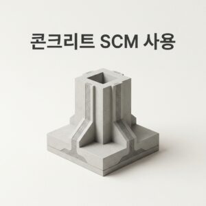 ai thumbnail minimal 콘크리트 SCM 사용 1786777633