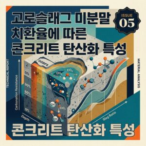 ai thumbnail poster 고로슬래그 미분말 치환율에 따른 콘크리트 탄산화 특성 1787980197
