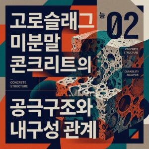 ai thumbnail poster 고로슬래그 미분말 콘크리트의 공극구조와 내구성 관계 1787980136