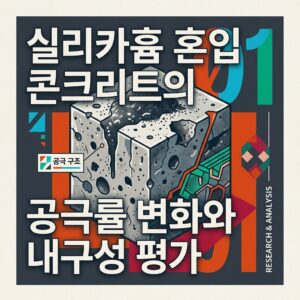 ai thumbnail poster 실리카흄 혼입 콘크리트의 공극률 변화와 내구성 평가 1787980713
