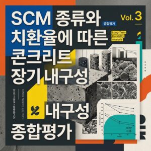 ai thumbnail poster SCM 종류와 치환율에 따른 콘크리트 장기 내구성 종합평가 1789274619
