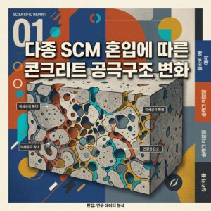 ai thumbnail poster 다종 SCM 혼입에 따른 콘크리트 공극구조 변화 1789274307