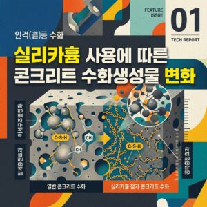 ai thumbnail poster 실리카흄 사용에 따른 콘크리트 수화생성물 변화 1789273911